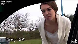 A French hitchhiker in jeans with narrow ass hitches a ride that ends in cum.