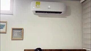 kept my stepsis company till she rides my thick cock moaning hard.