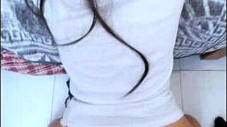 hey morra estudiante hincada chupando verga casero amateur??