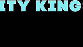 college chick spots guy washing car dives straight for his throbbing dick? 