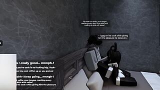 Roblox Bunny-Girl Hops on Thick Cock Till Filled
