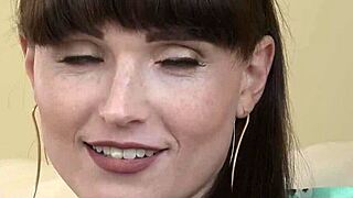 guy stretches natalie mars shemale asshole wide after her deep dick swallow