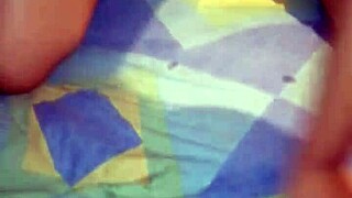 i spied on cute colombian neighbor big tits ass she caught me n invited me to fuck her pussy hard