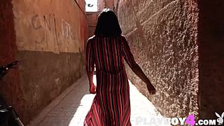 Angel Constance poses her bombastic petite Asian MILF body outdoors 😍🔥