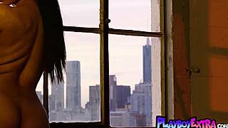 ebony boxer teen fatima kojima strips her tight nude body slowly.