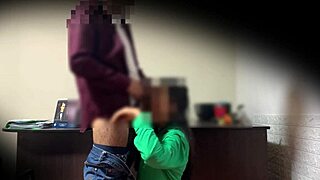 voyeur spies sexy latina secretary model upskirt in office rides cock doggystyle 😈🔥