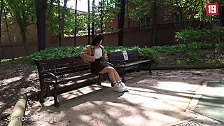 KOREAN BABE BLOOMERS RIPPED FOR CUMDUMPSTER TREATMENT!