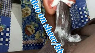 sneak peek bbc vacation creampie with oiled toy deep fuck