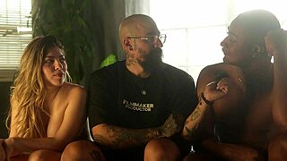 First interracial fuck with roommate after he catches me spying in bedroom