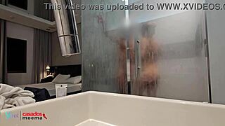 jealous husband watches his cute latina brazilian wife shower with massive bbc cuckold interracial amateurs