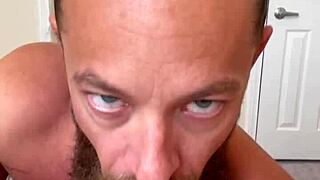 Brad Newman licks her tight pussy in female POV, 4K close-up action!