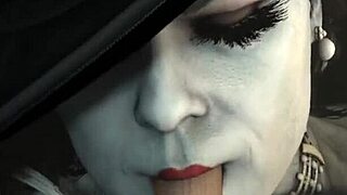 dimitrescu femdom crushes your weak cock?