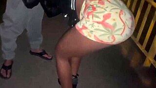 sucked his cock in street, his public oral dream cum true?