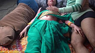 indian stepmom dirty talks her stepson into hot pussy fuck