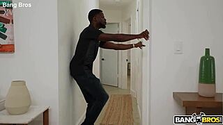 Brunette Young With Small Tits Rides Interracial Black Cock To Creampie