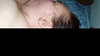 She wakes to suck cock then squirts wildly