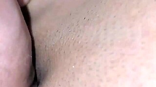 horny latina teen masturbates her wet shaved pussy
