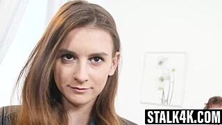 Adelle services huge cock for bus ticket