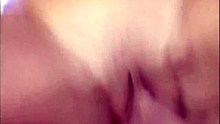 Slutty milf in high heels gets her shaved pussy fucked and creampied hard