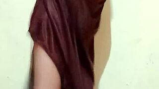 shilpa bhabhi's hot body gets her so horny she masturbates her big tits and ass like a total whore... ugh