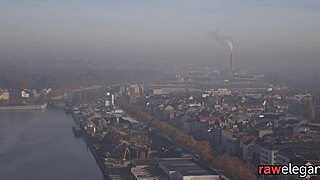 Euro Tattoo Slut Spitroasted in Shaved Interracial Sofa Creampie Threesome