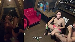 our first truth or dare game got so hot did it really turn into a full orgy with everyone?