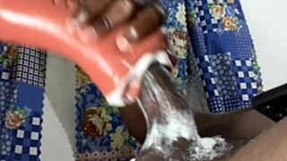 sneak peek bbc vacation creampie with oiled toy deep fuck