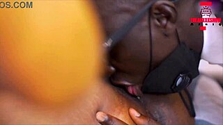 BIG COCK SECURITY GUY FUCKS CHUBBY EBONY ASS DOGGYSTYLE MAKING HER SQUIRT
