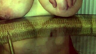 whoa check these 34jj huge granny boobs bouncing wild 😍💦