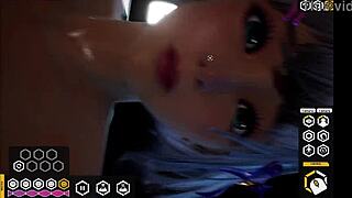 shaved fuck doll pussy stretched by massive monster cock