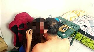 Curvy curly-haired brunette with huge ass gets fucked rough in her own office! 🍑💦😈 Office slut vibes??