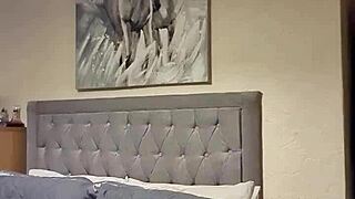 A teasing blonde slut reveals her seductive moves in intimate play.