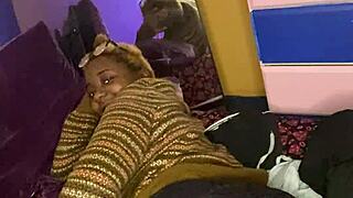 What Happens When You Spank This Petite Ebony's Huge Naughty Ass In Solo Pov Assplay?