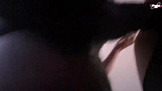 I take aggressive BBC deepthroat then creampie homemade interracial doggystyle