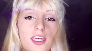 Erika Devours Cock Ravenously in Sweet Blonde POV Suck