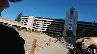 TIKTOK PICKUP! PHOTOGRAPHER POUNDS NALA NOVA'S JUICY ASS WITH HUGE COCK STREET DOGGYSTYLE CUM COVERED!