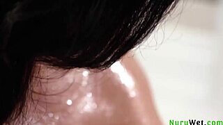 Lucky Seth Gamble nuru threesome Anne Megan suck big cock! 🔥🍆💦