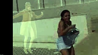 Filming Hot Brazilian Friend's Steamy Striptease and Ripped Clothes