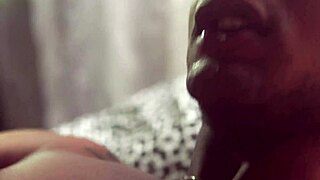 First interracial fuck with roommate after he catches me spying in bedroom