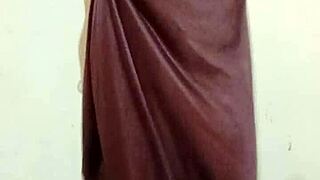 shilpa bhabhi's hot body gets her so horny she masturbates her big tits and ass like a total whore... ugh