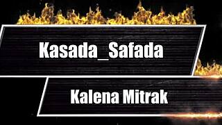 kalena mitrak rides brazilian cock deep then sucks every drop of cum!