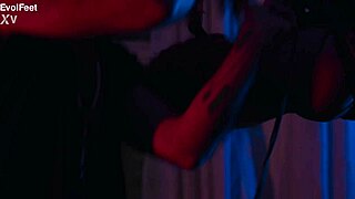 her feet tease desires into femdom control wherever she demands