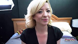 hey busty blonde keyton, wanna suck that cock while fingering your wet butt hole?