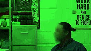 Skinny blonde teen shoplifter Melody Marks with braces gets fucked by creepy officer after strip deal