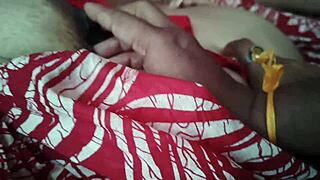 Big boobs young Indian milf with huge nipples cheats fucks boyfriend hard wedding day cuckold style