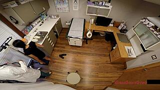 yo, this cutie with small tits gets her mandatory physical exam