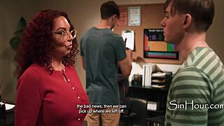 what kind of teacher gets blackmailed into dp with kiki daire and parker ambrose!