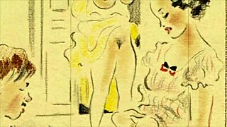 ever seen hairy vintage cartoons get this erotic?