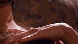 milf straps on to fuck lesbian girlfriend's ass