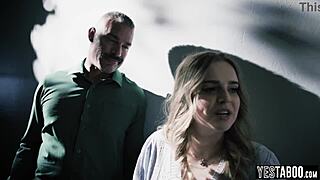 Tiny Teen Joins BBW Stepmom For Threesome? Stepdad's Cock In Every Hole!